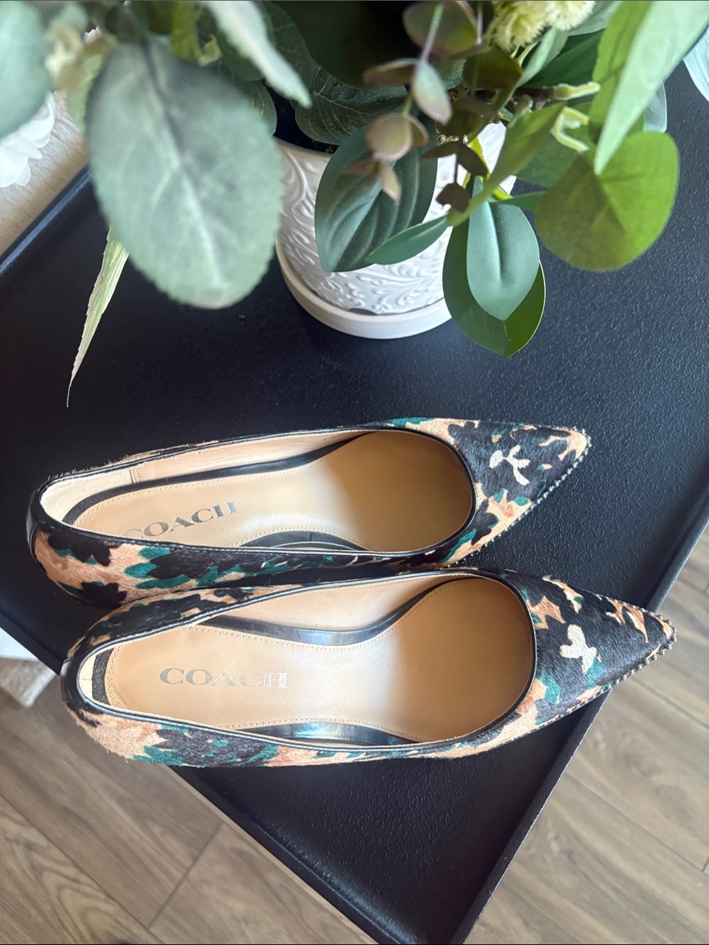 COACH Women's Smith Beadchain Pointed Toe